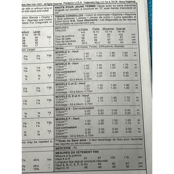 McCalls 8625 Sewing pattern polo shirt long or short sleeve size M L - Picture 5 of 6